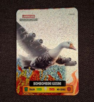 Lamincard Italian Brainrot - Bombombini Gusini