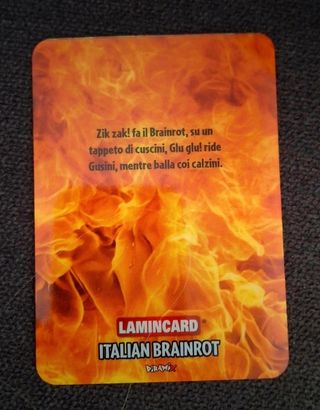 Lamincard Italian Brainrot - Bombombini Gusini