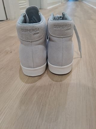 Zapatillas altas Superga gris