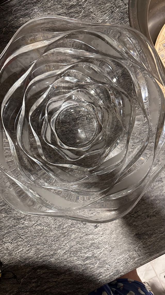 Frutero/Ensaladera cristal