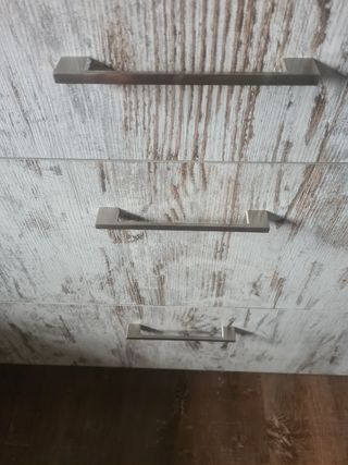 22 Tiradores muebles de acero inoxidable 16cm
