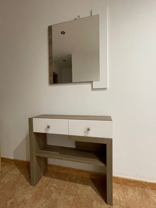 Mueble+espejo entrada - Moderno
