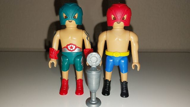 2 Luchadores Playmobil