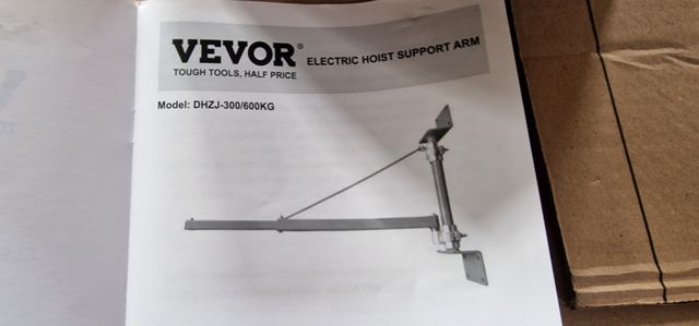 VEVOR Brazo de Soporte electrico Máxima de 600KG