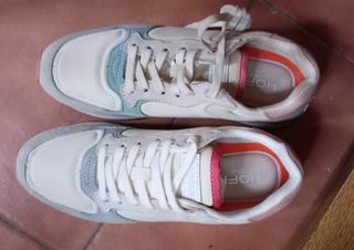 Zapatillas Hoff blancas y rosas