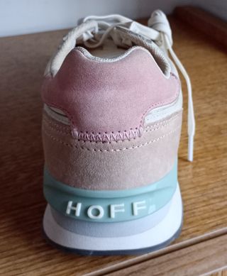 Zapatillas Hoff blancas y rosas