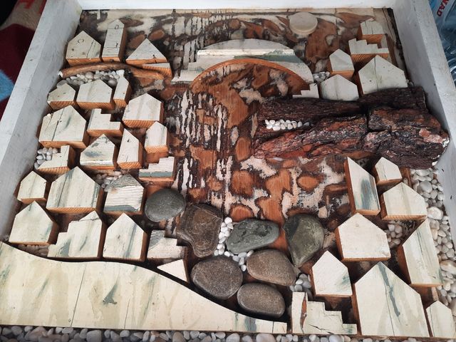 Quadro mosaico artigianale