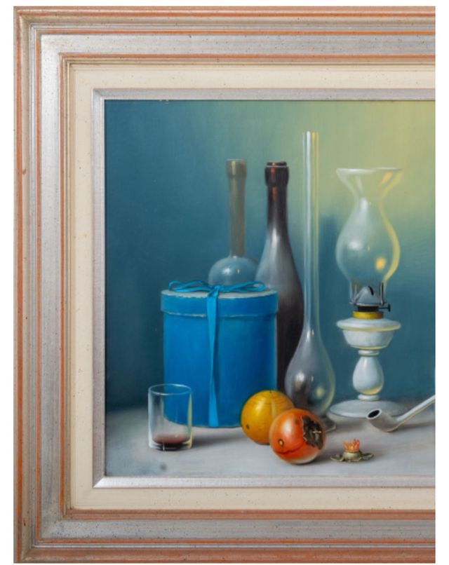 Proferio Grossi olio su masonite