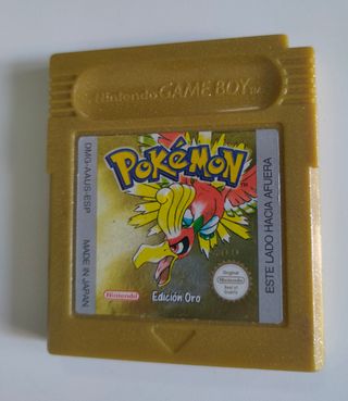 Pokémon Oro - Game Boy - Edición Oro