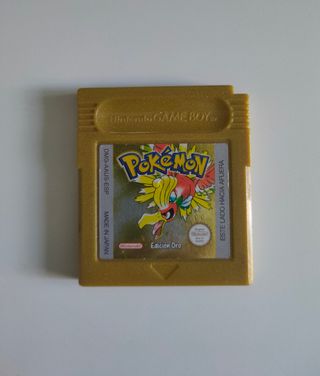Pokémon Oro - Game Boy - Edición Oro