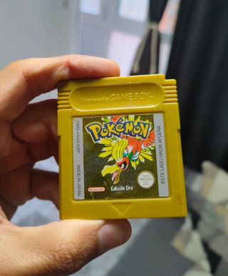 Pokémon Oro - Game Boy - Edición Oro