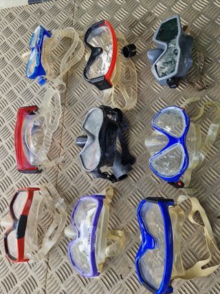 8 Máscaras Buceo - Variadas