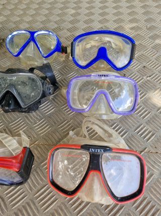 8 Máscaras Buceo - Variadas
