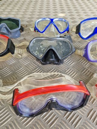 8 Máscaras Buceo - Variadas