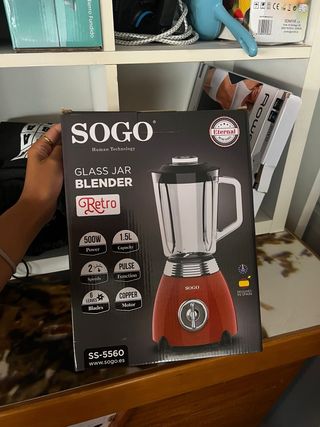 Batidora SOGO Retro 500W - 1.5L