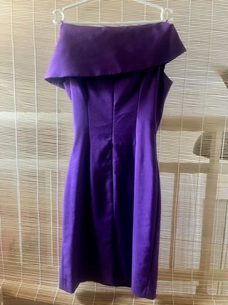 Vestido Pedro del Hierro morado talla S