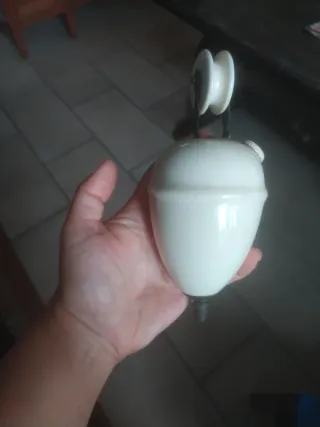 Antico sali e scendi lampadario vintage