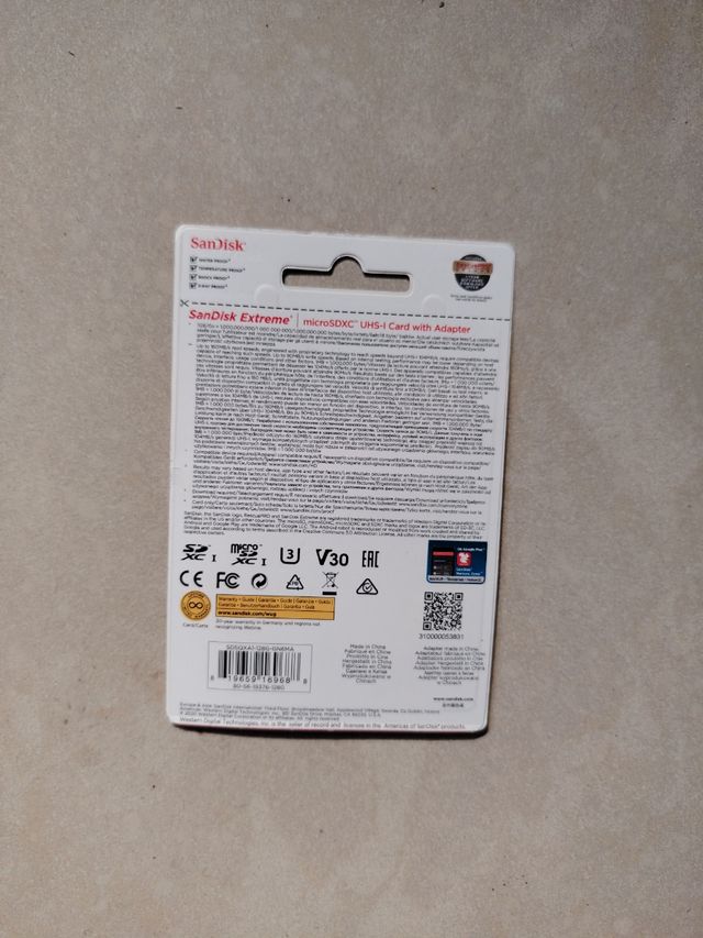 MicroSD SanDisk Extreme 128GB