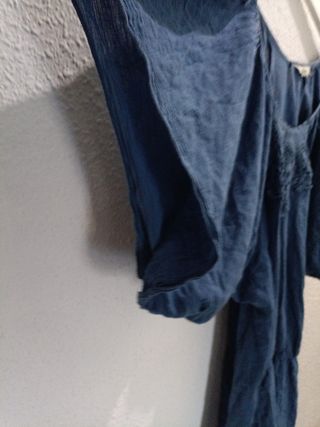 Blusón playero Shein azul