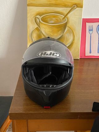 Casco moto HJC negro