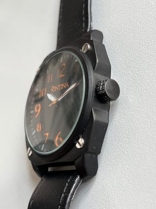 Reloj Pontina negro - nuevo