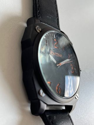 Reloj Pontina negro - nuevo