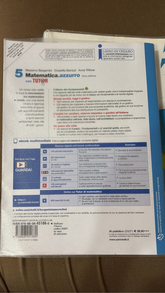 matematica.azzurro 3ed vol.5
