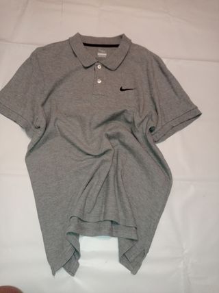 Polo Nike gris hombre