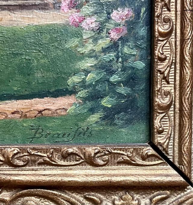 Escuela francesa S. XIX. Dos óleos del Grand Tour 