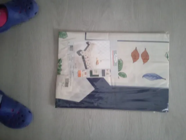 Mantel mesa cuadrada - hojas