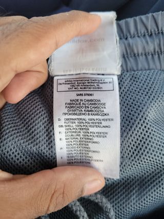 Pantalón Adidas gris - Talla M