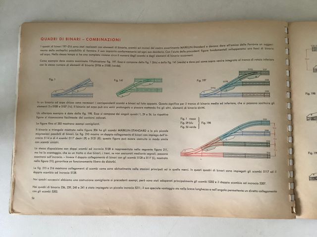 Marklin HO 0334 Manuale Treni
