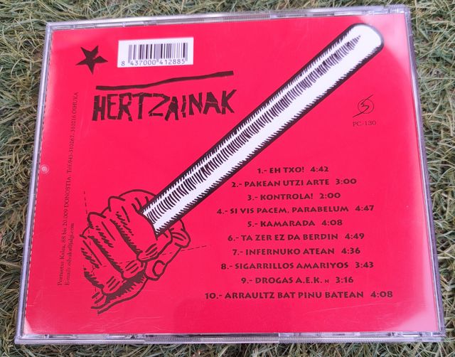 HERTZAINAK HERTZAINAK PUNKROCK CD COMO NUEVO