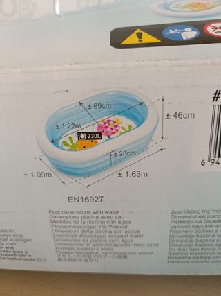 Piscina hinchable INTEX infantil