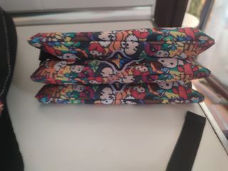 Mochila+estuche con 3 compartimentos Harry Potter