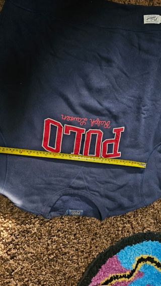 Felpa Polo Ralph Lauren blu navy Tg L