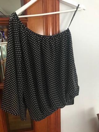 Blusa Morgan lunares - Talle L