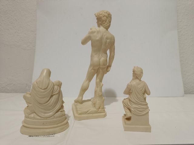 Figuras vintage: porcelana y resina