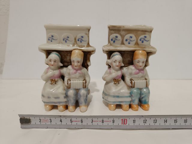 Figuras vintage: porcelana y resina