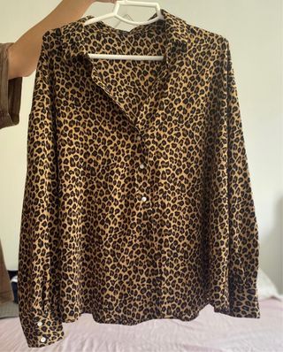 Camisa Leopardo - Talla L