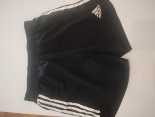 Shorts Adidas - Cortos negros. Talla 13-14 años.