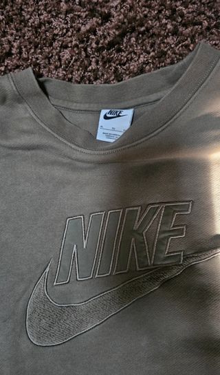 Felpa Nike vintage XL verde oliva