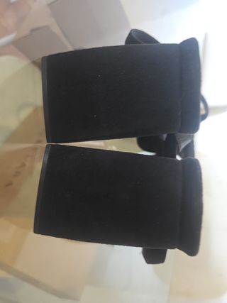 Sandalias de tacón ,Ulanka, negras  - 40
