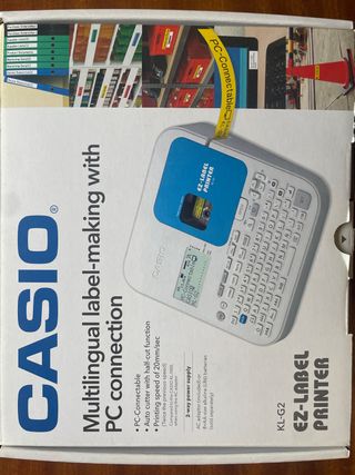 Etiquetadora CASIO KL-G2 - Impresora de etiquetas