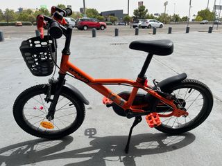 Bicicleta niño 16 pulgadas decathlon