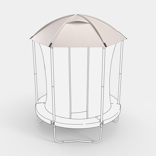 Cubierta Protección Sol Lluvia Cama Elástica 240