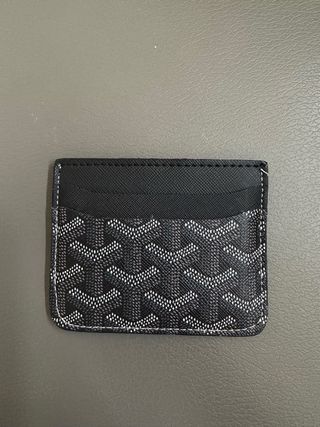 Portacarte Goyard nero
