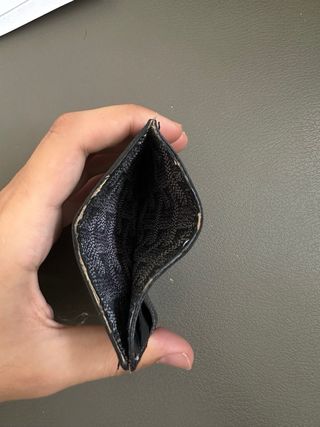 Portacarte Goyard nero