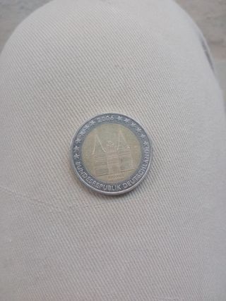 Moneda de 2 euros alemana 
