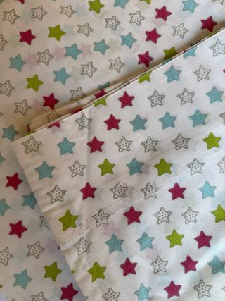Sábana encimera infantil estrellas